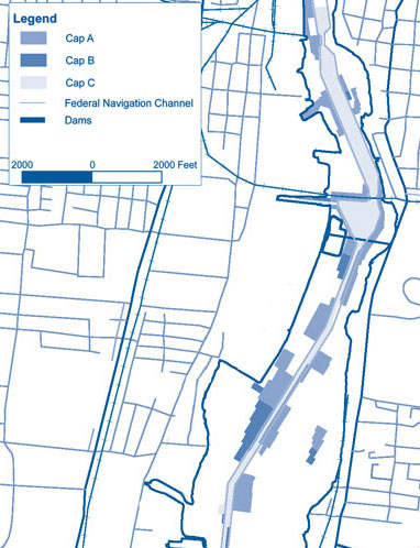 Figure 3. “Cap C” armored caps will cover approximately 100 acres in OU 4.